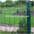 Green PVC Coated Wire Mesh Euro Fence